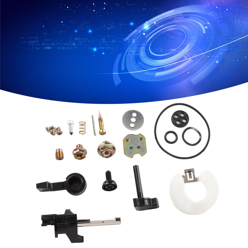 42 Pieces Carburetor Repair Kit with Float Jet Gasket O