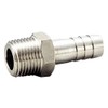 Flowbal Hose Nipple Stainless Steel Threaded Fitting VHN-0308 3/8x8