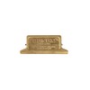 Dulton Metal Clip BRASS 117-329BS Stationery Metal Clip, Brass Color,