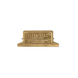 Dulton Metal Clip BRASS 117-329BS Stationery Metal Clip, Brass Color, Height 1.8 x Width 4.6 x Depth 1.3 inches (46 x 117 x 33 mm)