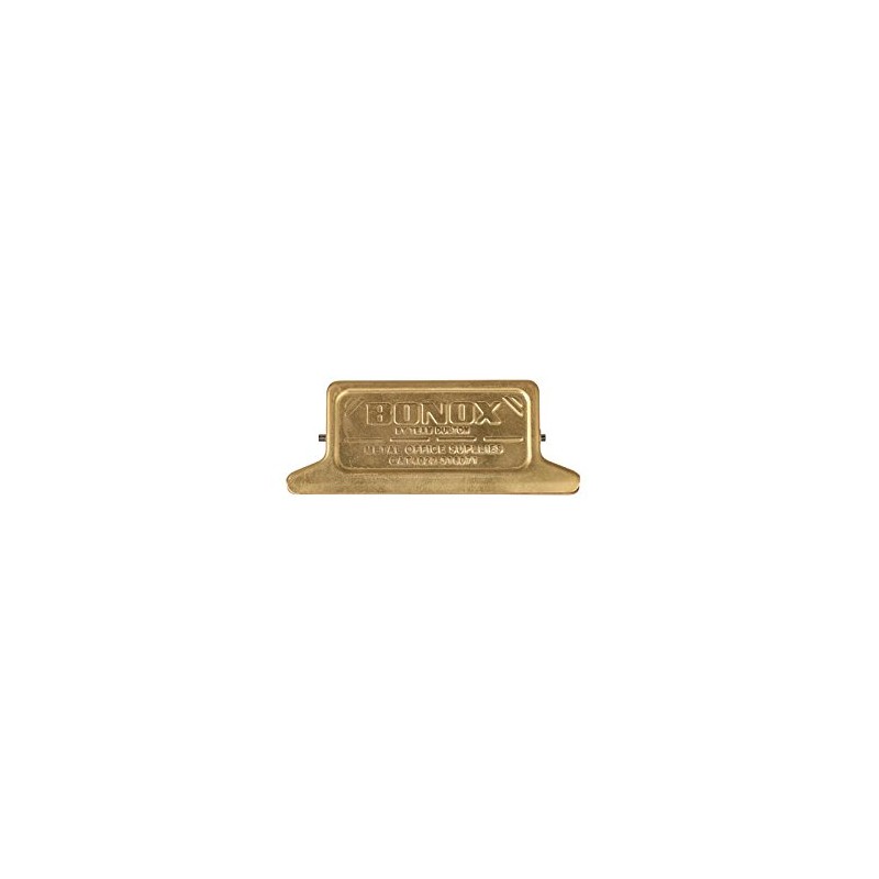 Dulton Metal Clip BRASS 117-329BS Stationery Metal Clip, Brass Color,