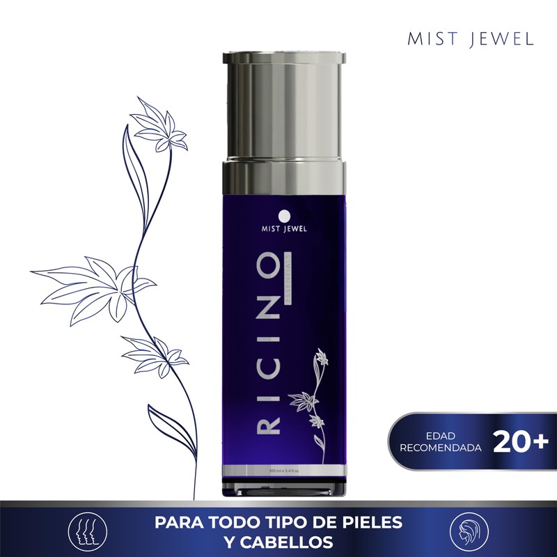 MIST JEWEL Aceite esencial de Ricino 100% puro y natural