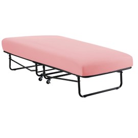 Superity Linen Fitted Sheet - 100% Cotton Cot Size Mattress Cover - Soft, Smooth, and Comfortable - 200 Thread Count - Bed Sheet Stretches to 12 inches for Snug Fit.