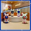 [LeChengMM] Unisex Cool Idea Astronaut Love Rabbit Keychain Car Keychain