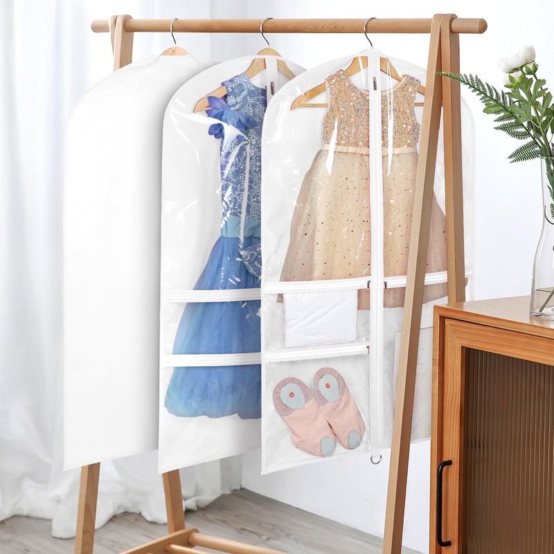 KEEGH Dance Costume Bags Garment Bag 40 Inch Hanging Clothes