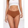 tichers High Waist Seamless Briefs for Women, Soft Full Coverage
