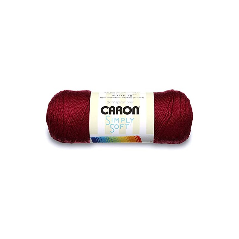 Caron Simply Soft Acrylic Aran Knitting Wool Yarn 170g -