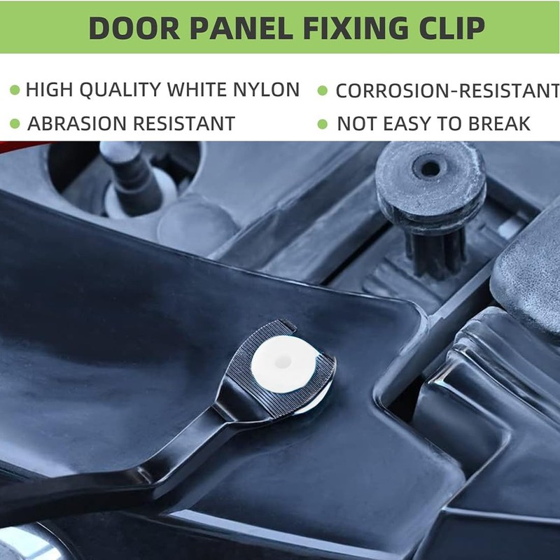 JAZOKA 50 Pcs Car Trim Clips Plastic Fasteners Universal Auto