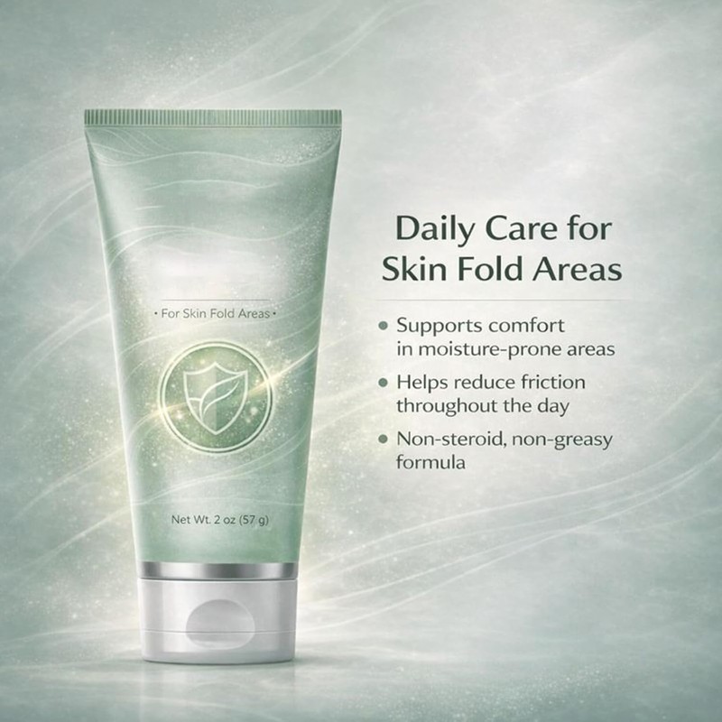 Livalur Daily Skin Fold & Chafing Support Cream, Moisture Barrier