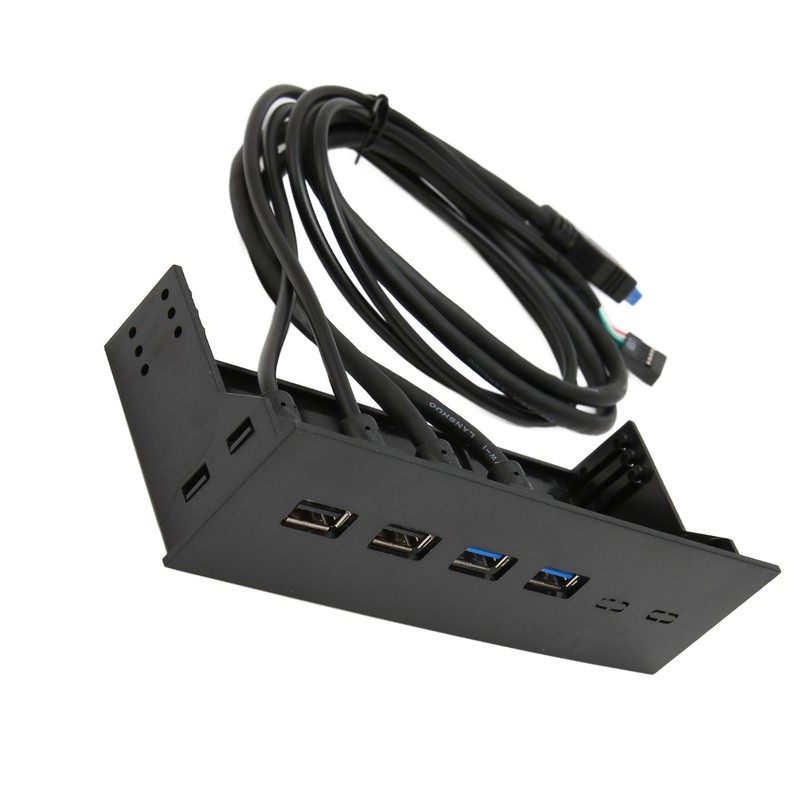 5.25in USB 3.0 Front Panel Hub 4 Ports 5Gbps High