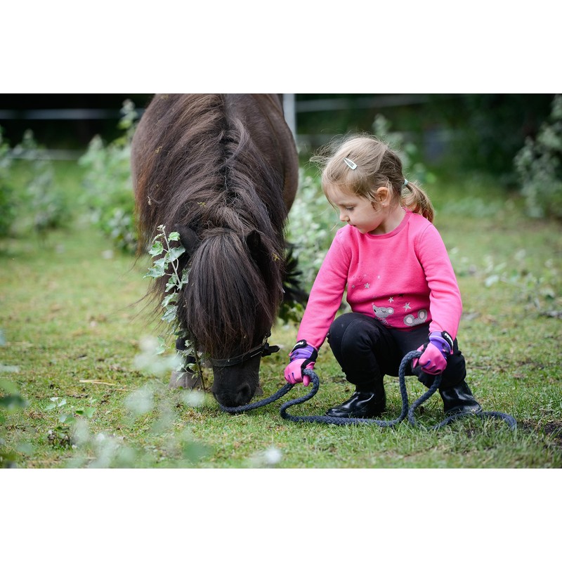 Roeckl Sports Kansas Kids Summer Riding Gloves, Black 6