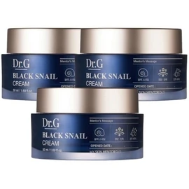 Dr.G Dr.G Black Snail Cream 50ml x 3 /sj / 닥터지 닥터지 블랙 스네일크림 50ml 3개 sj