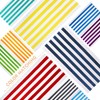 Exclusivo Mezcla 2 Pack Cotton Oversized 35x70 Inches Cabana Stripe
