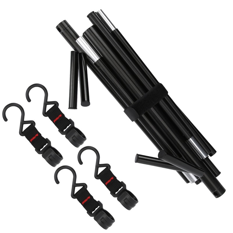 Short Outdoor Triangle Storage Tripod Travel Camping Drying Rack Cookware
