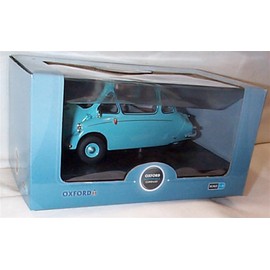 oxford Trojan Roman Blue Bubble 3 wheel car vehicle 1:18 scale diecast model
