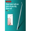 Professional Eagle Beak Angled Nail Clippers Set - Wide Slanted