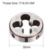 sourcing map 7/16-20 UNF Round Die, Machine Thread Right Hand