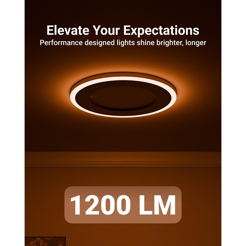 Sunco 6 Inch Can Lights for Ceiling LED, Flat Recessed