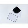 25 Sympathy Envelopes with Black Frame 189 x 120 mm