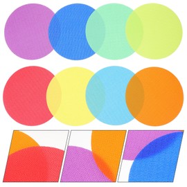 Operitacx 36pcs Carpet Spot Markers Classroom Rug Circles Marker Sit Dots Carpet Floor Spots Markers for Preschool Kindergarten and Elementary Teachers