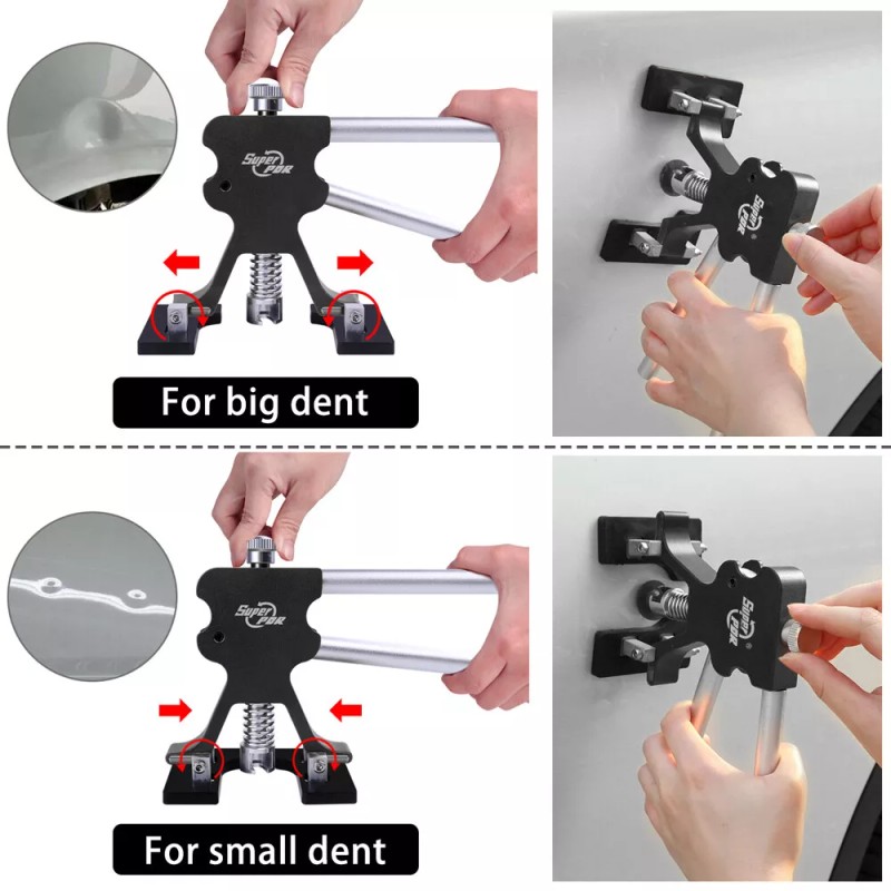 Super PDR Car Paintless Dent Repair Puller Hammer Remover Kit