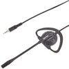 BUFFALO BSHSECM105BK 4 Pole Single Ear Hook Headset