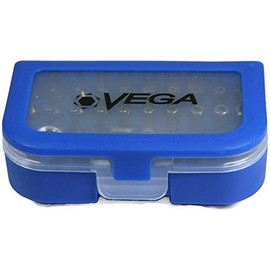 Vega V32-1TP 32 Piece Tamper Proof Screwdriver Bit Set - Torx, Spanner, Phillips & Hex with Pin
