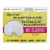 Hair Net Jac-O-Net Handmade No Elastic Regular Size, Medium Brown,1