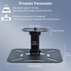 ZDSSY Foldable Projector Mount, Ultra Compact Foldable Stand