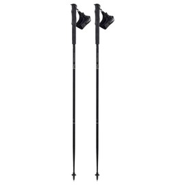 Komperdell Carbon FXP Trail Poles, Black/Titanium, 115 cm