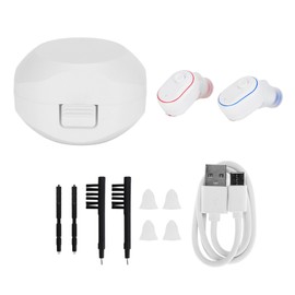 Elderly Hearing Amplifier Soft Silicone USB Rechargeable Ear Sound Enhancer Aids for Seniors