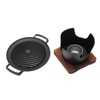 Mini BBQ Grill Set Anti Stick Food Grade Material Tabletop