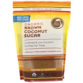 Big Tree Farms Organic Brown Coconut Palm Sugar, 2 Pounds (Pack of 2)