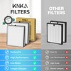 KNKA Genuine Air Purifier Replacement Filter, True HEPA Filter Compatible