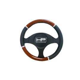 HP-Autozubehör 19702 Steering Wheel Cover Wood
