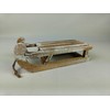Wooden Decorative Sledge Shabby Used Look - 31 x 14.5