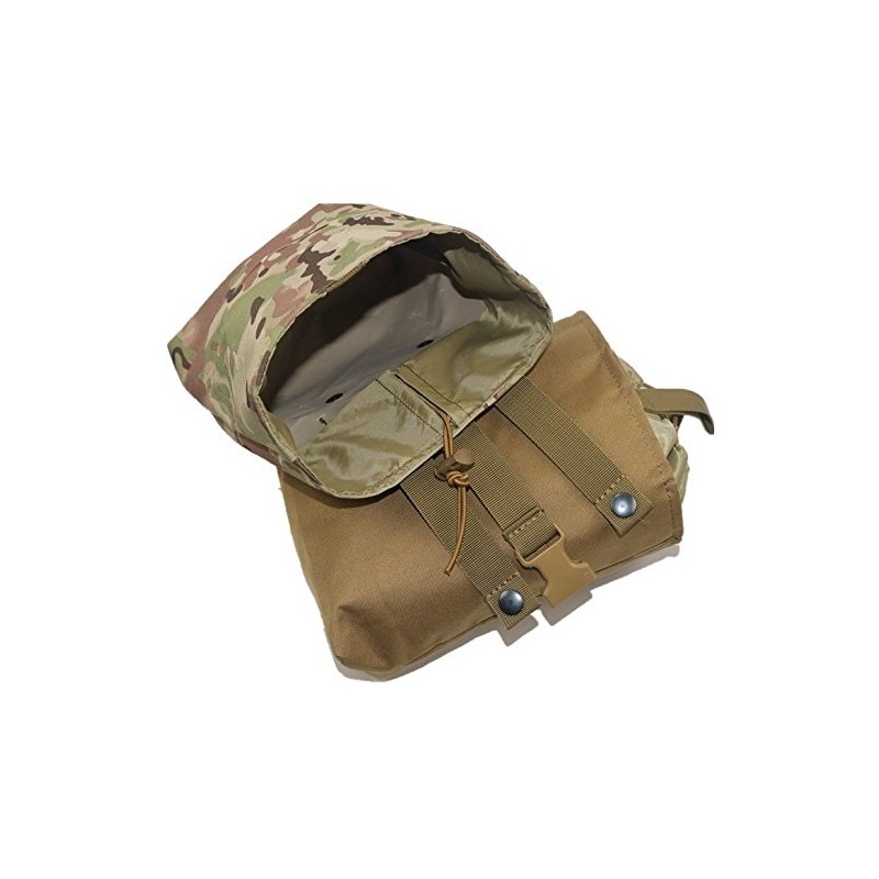 MOLLE Roll-Up Dump Pouch 600D Reinforced Nylon Belt Loop Folding