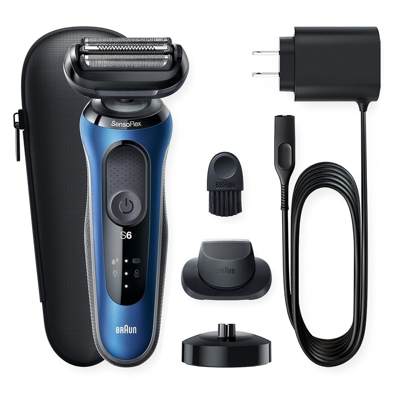 Braun Series 6 6040cs Electric Shaver with Charging Stand, Precision