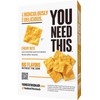YOU NEED THIS Cheddar Almond Flour Crackers, 3.5 Ounce Boxes