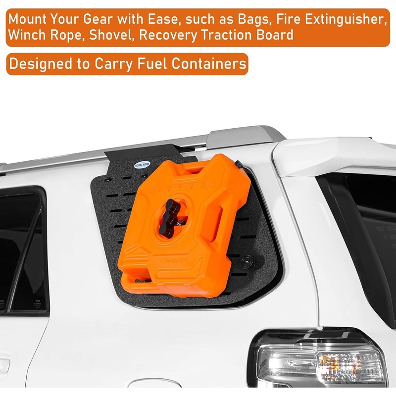 Hooke Road 4Runner Rear Window Exterior Molle Panel Kit for