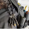 Bit Holder Keychain, 6 Pcs 1/4 Inch Aluminum Alloy Hex
