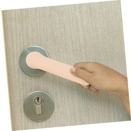 LALAFINA 2pcs Door Handle Cover Door Knob Cushion Child Proof Door Knob Cover Childproof Door Knob Cover Anti-Scald Door Handle Glove Door Knob Cover Protector Beige