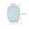 Healeved 2pcs Exfoliating Scrubber Gloves for Body Cleaning Rayon Material