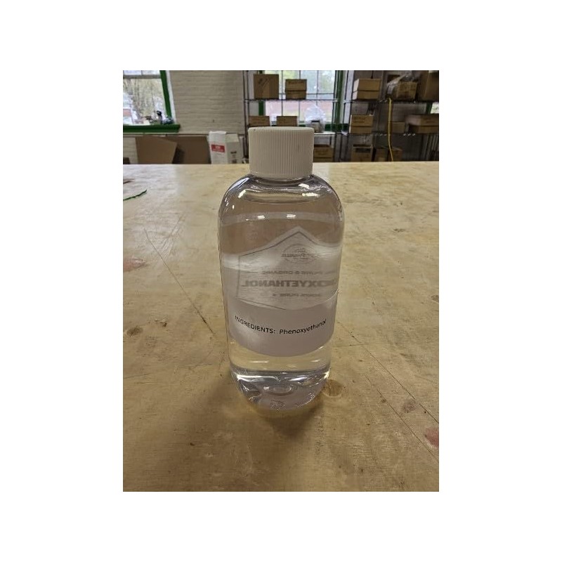 PHENOXYETHANOL Preservative Liquid (8 oz) Paraben-Free; Formaldehyde-Free; Water & Oil