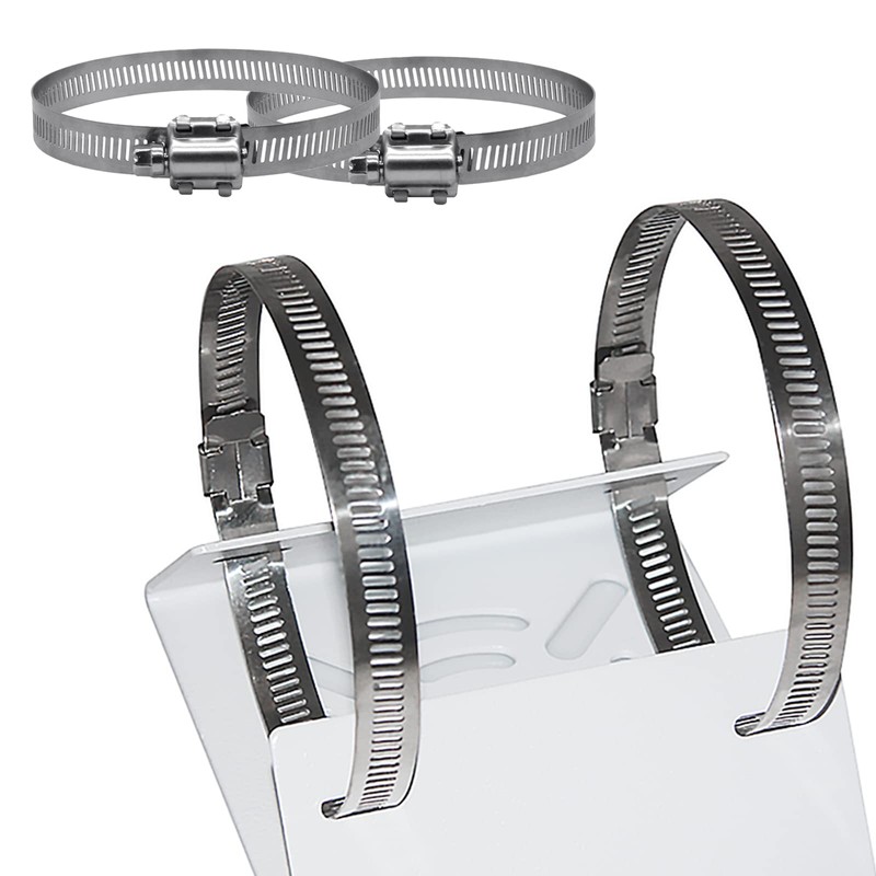 2PCS Vertical Rod Mount for Security Camera, Universal Vertical Rod