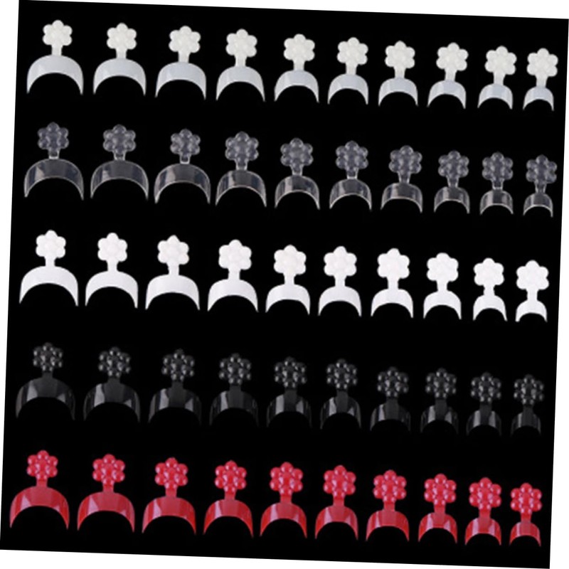 Healeved False Nails False Nail Tips Pcs Abs Material Set