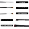 Angled Eyeliner Brush, Eyeliner Brush, Eye Brush Set, Angled Eyeliner