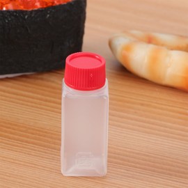 PRETYZOOM 100 Pcs Disposable Vinegar Soy Sauce Seasoning Packets with 0.2 Oz Small Bottles for Takeout Meals, On-the-Go Dining, Convenient Spice, Powders, Peppers, Condiment Liquid