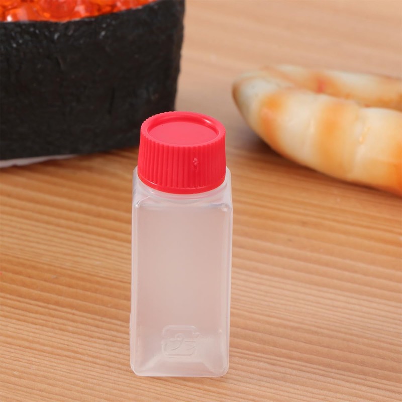 PRETYZOOM 100 Pcs Disposable Vinegar Soy Sauce Seasoning Packets with