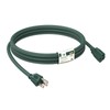 EP 6FT Green Outdoor Extension Cord, 16/3 SJTW Heavy Duty